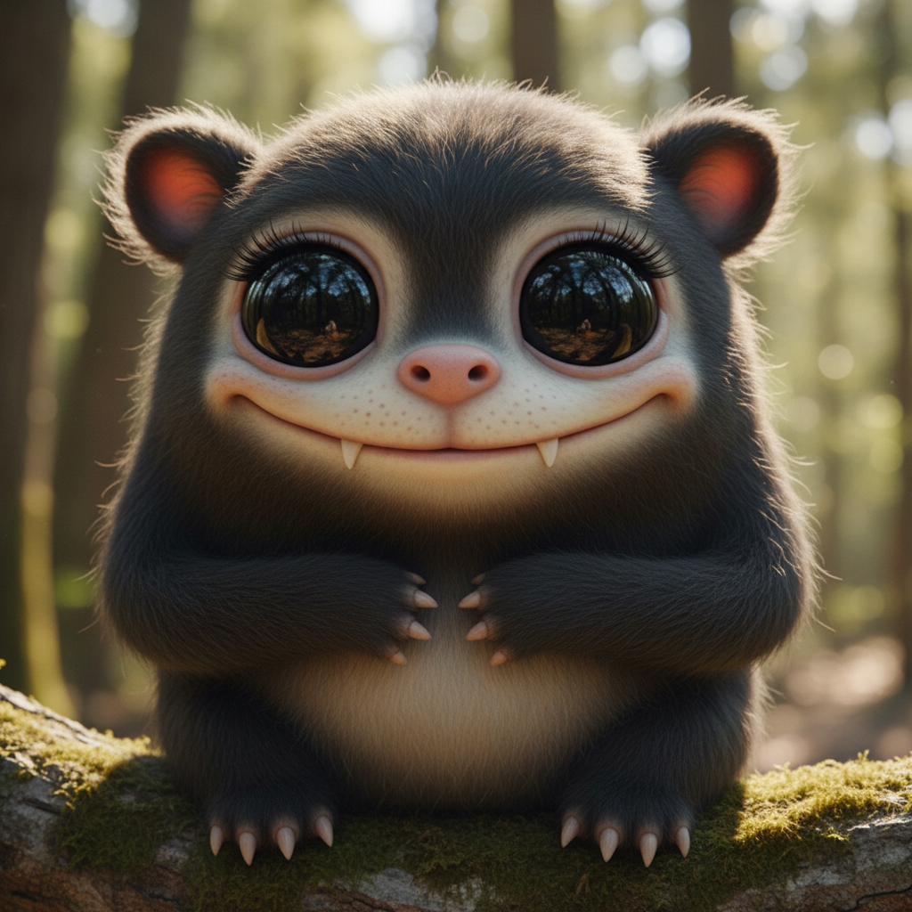 Transformed monster creature